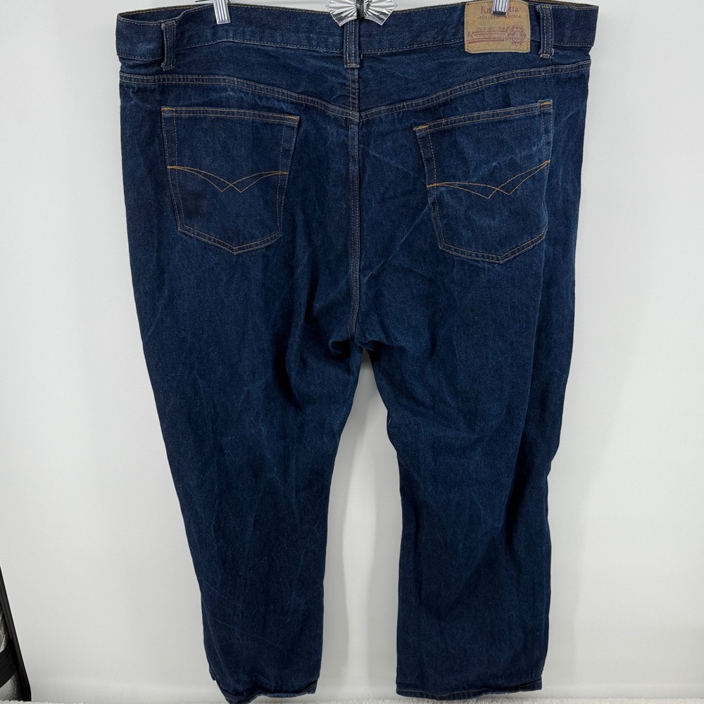 Kno-betta‎ Classic Jeans Men Dark Wash 48x30 Cotton Denim - Picture 3 of 10